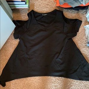 Black shein shirt